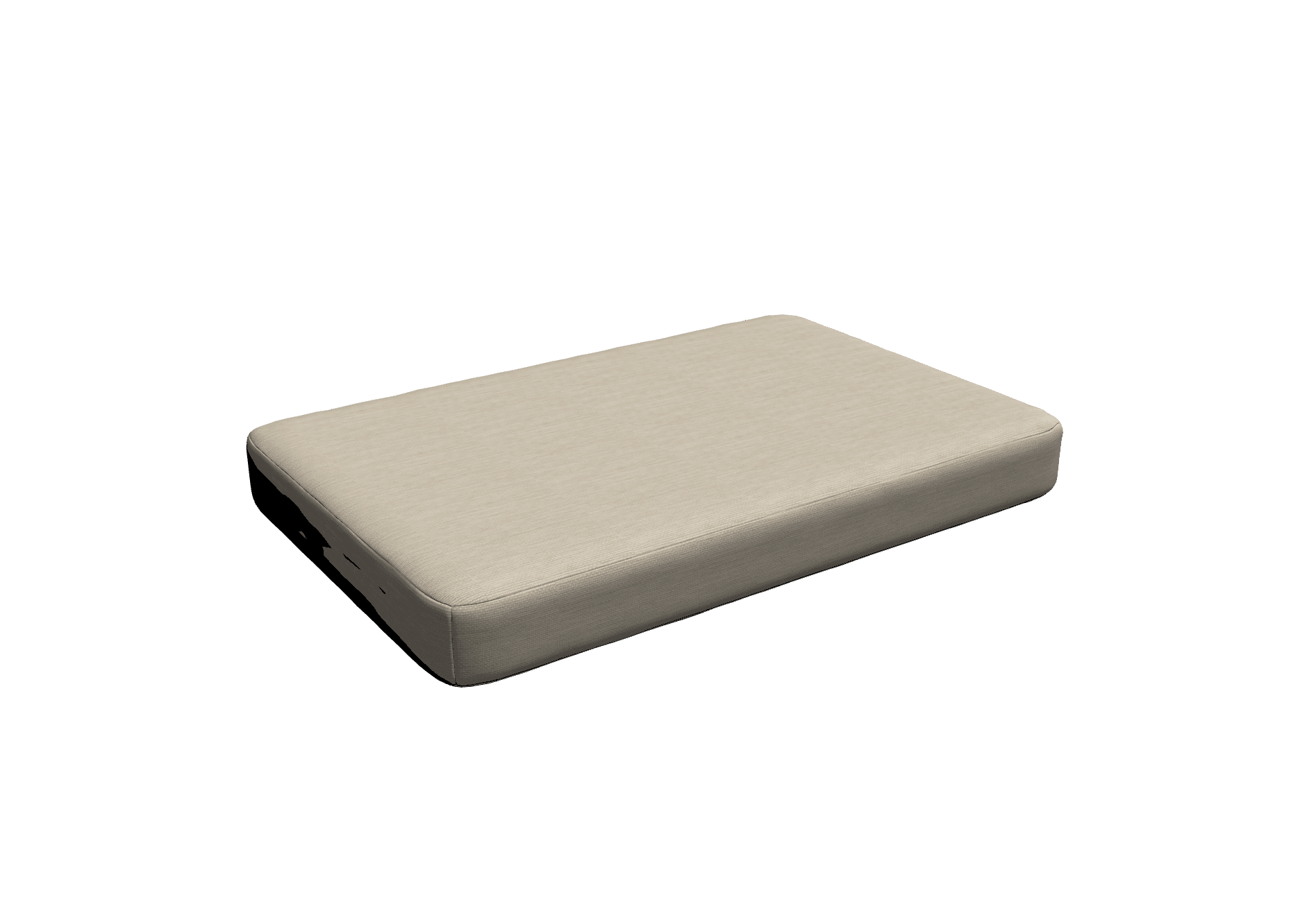 Kussen Southend Beige. 200 cm lang - op maat gemaakt