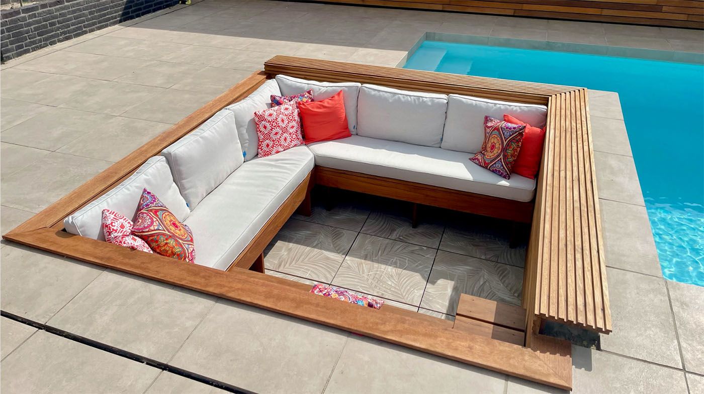 All-weather kussens op maat - all weather loungeset