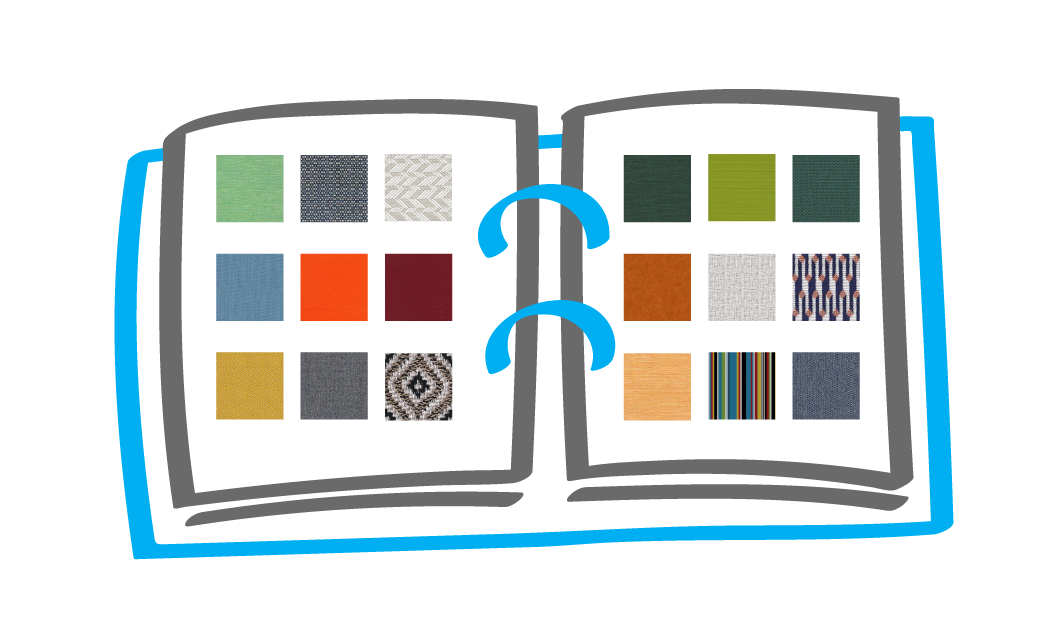 Eetkamerbank - medium kleuren