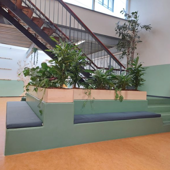 Zitbanken Met Kussens De Beleving